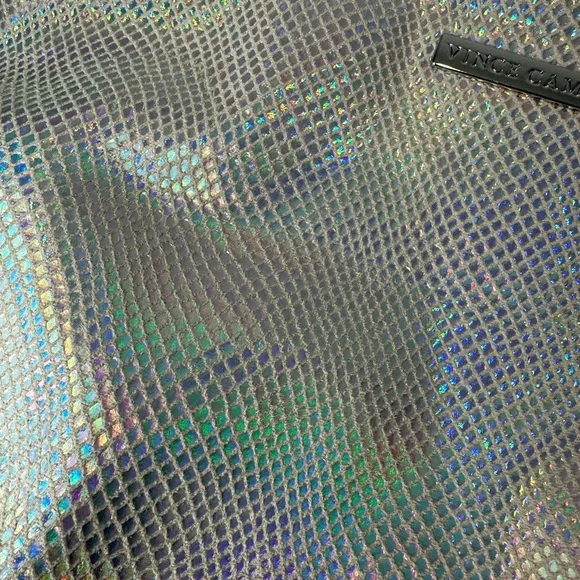 Vince Camuto Silver Clutch - Picture 3 of 6